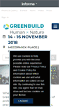 Mobile Screenshot of greenbuildexpo.com